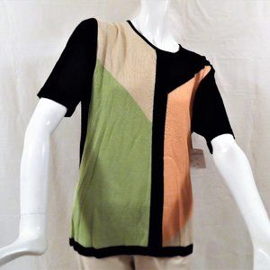 MARCONA SWEATER  MERINO/ACRYLIQUE  ITALY NWT